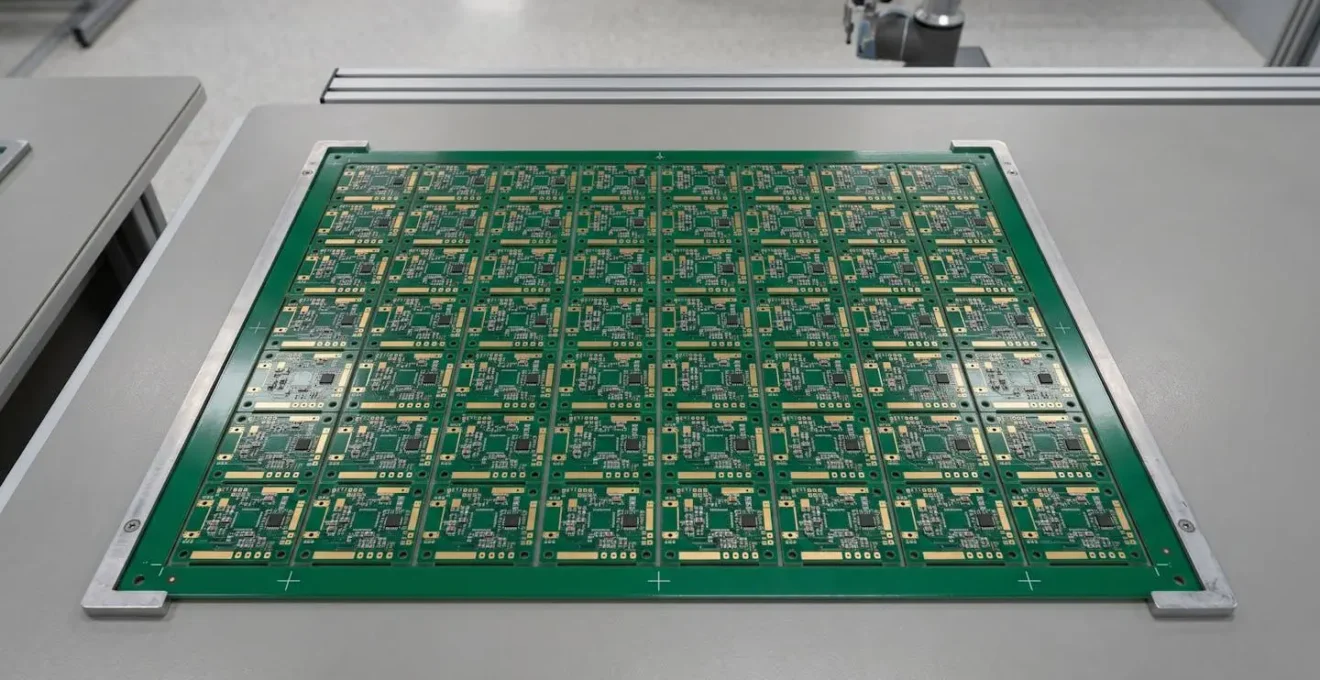 Produktionsnutzen einer Leiterplatte mit optimaler Anordnung mehrerer Platinen