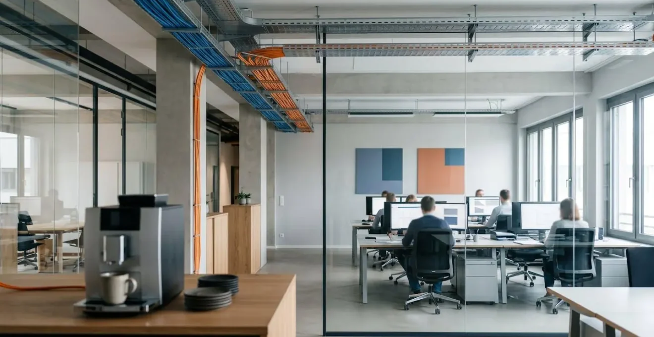 Zero-Trust-Architektur mit Netzwerksegmentierung für IoT-Geräte im Büro